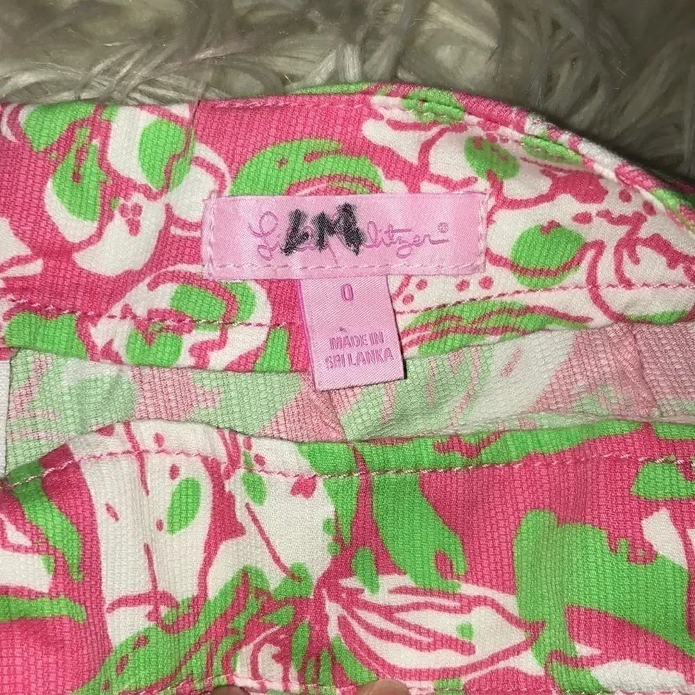 Lilly Pulitzer Liza Shorts Hotty Pink